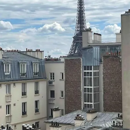 Champs Elysees Vue Sur Tour Eiffel Apartment Paris